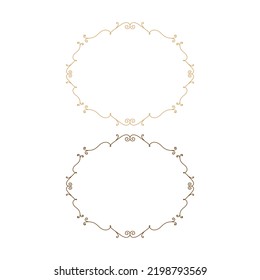 Marcos De Diseño Oramental De Lujo Aislados En Blanco. Marcos pintados a mano únicos perfectos para tu paquete de productos. ¡Disfrútenlo!