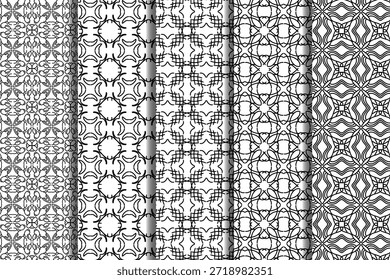 Textura de azulejo oriental de luxo para embalagens premium.