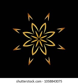 luxury ornament logo template
