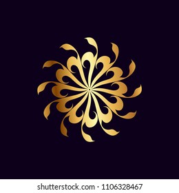 luxury ornament logo template