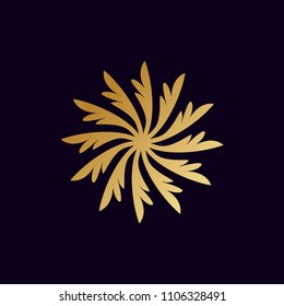 luxury ornament logo template