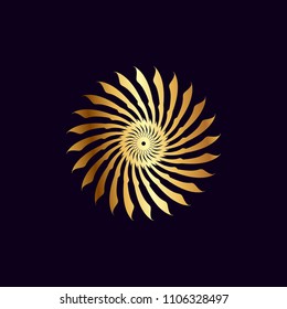 luxury ornament logo template
