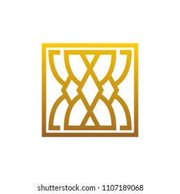 luxury ornament logo template