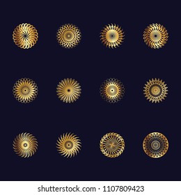 LUXURY ORNAMENT LOGO TEMPLATE