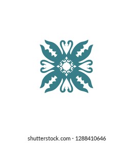 luxury ornament logo template