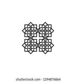 luxury ornament logo template