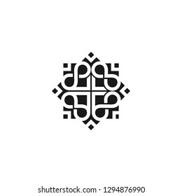 luxury ornament logo template