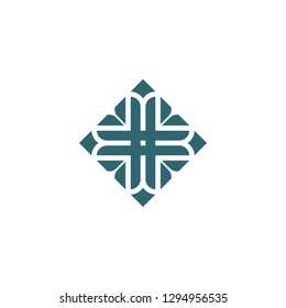 luxury ornament logo template