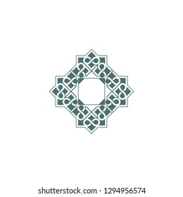 luxury ornament logo template