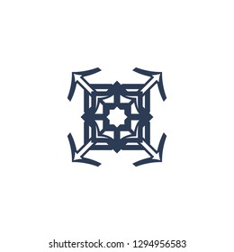luxury ornament logo template