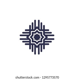 luxury ornament logo template