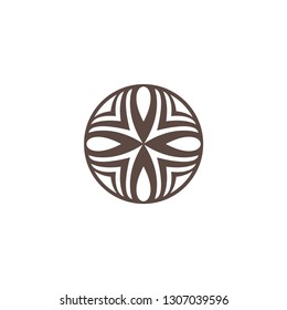 luxury ornament logo template
