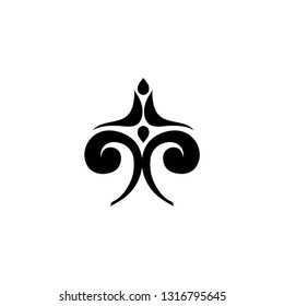 luxury ornament logo template