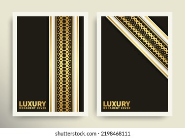 luxury ornament pattern book cover collection