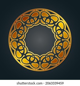luxury ornament pattern circle design