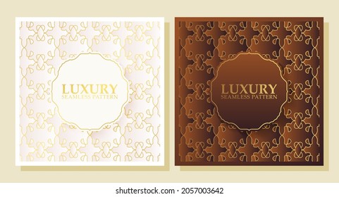 Luxury ornament pattern design background