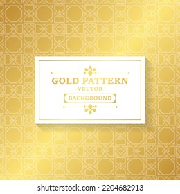 Luxury ornament pattern design background