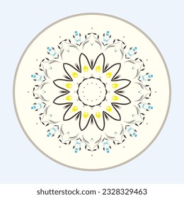 Luxury Ornament round set with mandala. Geometric circle element made in vector. Perfect set for any other kind of design, birthday and other holiday, Islamic india and arabic designs.