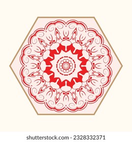 Luxury Ornament round set with mandala. Geometric circle element made in vector. Perfect set for any other kind of design, birthday and other holiday, Islamic india and arabic designs.