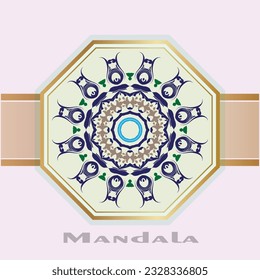 Luxury Ornament round set with mandala. Geometric circle element made in vector. Perfect set for any other kind of design, birthday and other holiday, Islamic india and arabic designs.