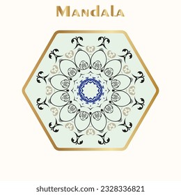 Luxury Ornament round set with mandala. Geometric circle element made in vector. Perfect set for any other kind of design, birthday and other holiday, Islamic india and arabic designs.