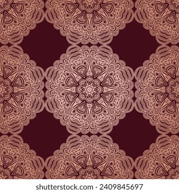 Luxus-Ornament nahtlose Muster Design. Traditionelle türkische, indische Motive. Ideal für Gewebe und Textilien, Tapeten, Verpackungen oder jede beliebige Idee