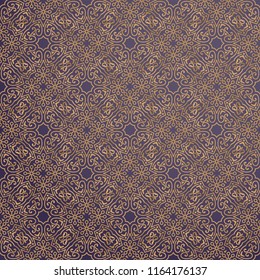 luxury ornamental background in gold color