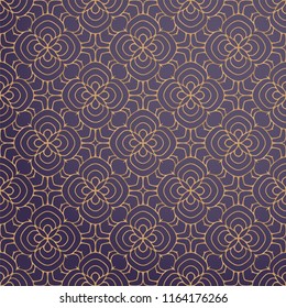 luxury ornamental background in gold color