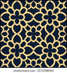 Luxury ornamental background. Template for design. Vector illustration. Ornamental seamless pattern in retro style. Vector abstract background.