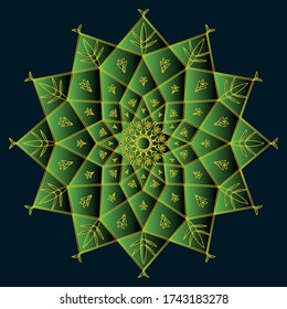 luxury ornamental design background Vector Premium 