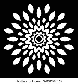 Luxury ornamental gold color mandala design background,