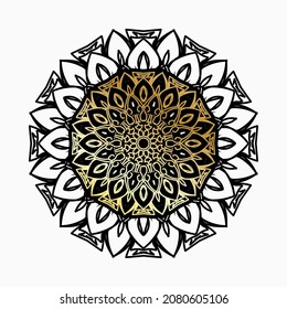 Luxury Ornamental Indian Mandala Design. EPS 10