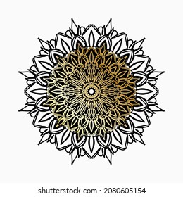 Luxury Ornamental Indian Mandala Design. EPS 10