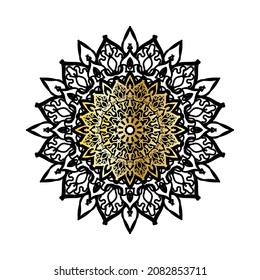 Luxury Ornamental Indian Mandala Design. EPS 10