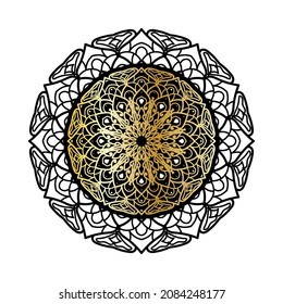 Luxury Ornamental Indian Mandala Design. EPS 10