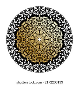Luxury Ornamental Indian Mandala Design.