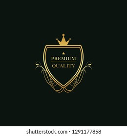 Luxury ornamental logo