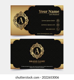 Luxury ornamental logos and business cards template