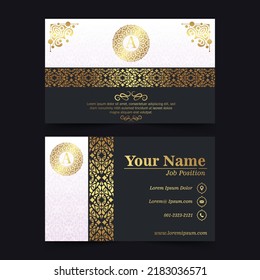 Luxury ornamental logos and business cards template