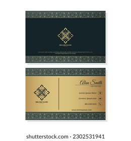 Luxury ornamental logos and business cards template