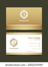 Luxury ornamental logos and business cards template