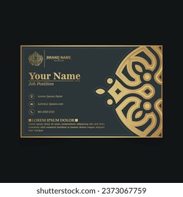 Luxury ornamental logos and business cards template