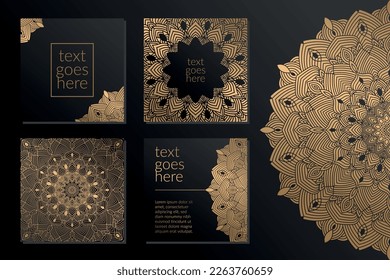 Luxury ornamental mandala background with arabic islamic east pattern style premium vector