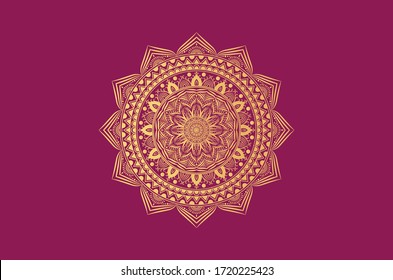 luxury ornamental mandala background design