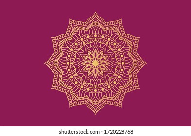 luxury ornamental mandala background design