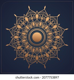  luxury ornamental mandala background design for print, poster, cover, brochure, flyer, banner	