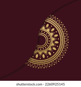 luxury ornamental mandala background design