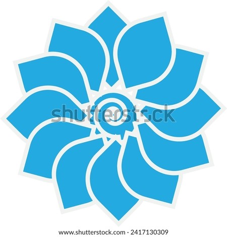 luxury ornamental mandala background design.Round gradient mandala isolated background