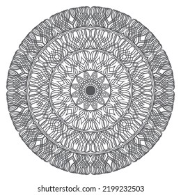 Luxury ornamental mandala design  