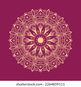 luxury ornamental mandala design Art